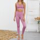 thumbnail image 1 of Traje de yoga para mujer Crop-Top Bra Leggings Ropa de gimnasia Entrenamiento Ropa deportiva Fitness Abanopi Pantalones de sujetador de yoga, 1 of 4