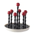 thumbnail image 3 of Tnarru Cup Drying Rack, Kitchen Cup Holder, Multifunctional Modern Decorative Bottle Drainer Rack Cup Holder for Table Countertop Bar Pink Ball, 3 of 8