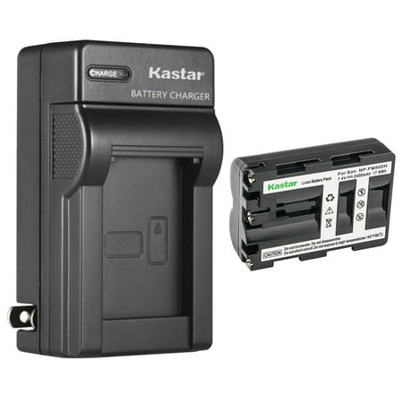 Kastar 1-Pack NP-FM500HN Battery and AC Wall Charger Replacement for Sony Alpha A850 DSLR-A850B DSLR-A850Q DSLR-A900 α900 Alpha a900 DSLR-A900B Alpha α57 a57 SLT-A57 SLT-A57K Camera