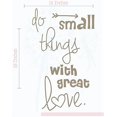 thumbnail image 1 of Do Small Things Vinyl Decals Wall Sticker Decor Love Quote Art, 14x23-Inch Tumbleweed, 1 of 6