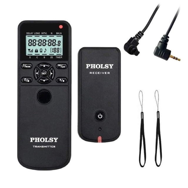 Cámara con temporizador y control remoto PHOLSY para Canon R100 R8 R6ii R7