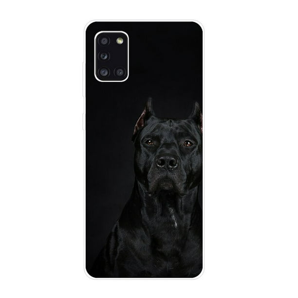 Bonita funda de teléfono de perro cachorro para Samsung Galaxy A21 A30 A50 A52 S A13 A22 A23 A32 A33 A53 A73 5G A12 A31 A51 A70 A71 A72 funda blanda qiuyongmign unisex