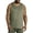 DUSTY OLIVE, variant on Harbor Bay by DXL Men's Big and Tall Moisture-Wicking Stretch Tank T-Shirt, Black, 4XL
