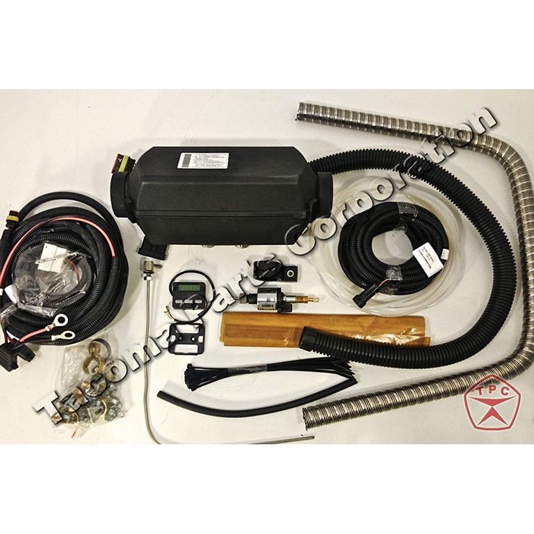 Planar 2D-12-TM 2KW Diesel Air Heater 12V with PU-5 controller Similar to  Webasto, Airtronic, Eberspacher, Espar Truck for Freightliner PLUS  Freightliner Logo and 2x Kozak Face Masks - Walmart.com