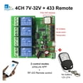 thumbnail image 1 of Garage Door Wifi Switch 1CH 4CH Wireless Relay Module Smart Home Automation Module APP Remote Control Voice Control ,Easy to Use, 1 of 5