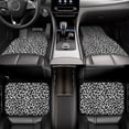 thumbnail image 6 of Cauagu Similar To Leopard Print Pattern Car Floor Mat Set of 4,Car Carpet Mats Car Mats with Anti-Slip Backing & Driver Heel Pad Universal Fit for Cars/Trucks/SUV/Vans, 6 of 6