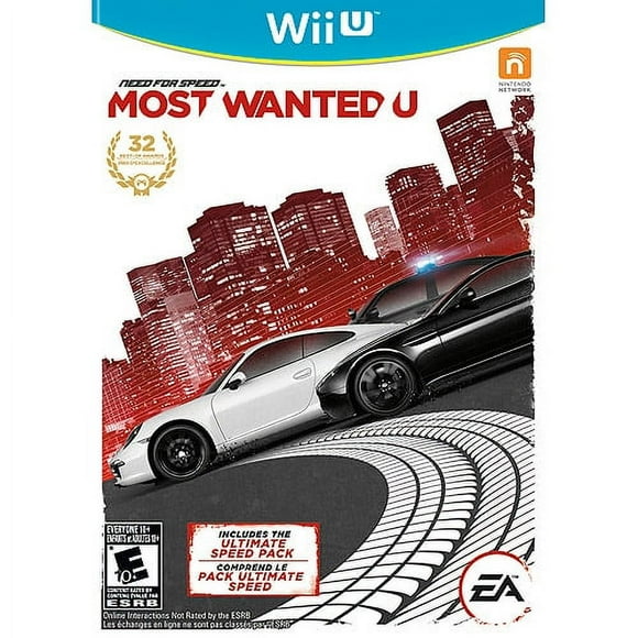 WIIU - NEED FOR SPEED MOST WANTED U