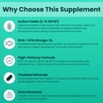 thumbnail image 3 of SHIFAA NUTRITION Halal Prenatal Multivitamin Supplement, Halal, 30 Ct – With DHA, Folic Acid & Nutrients for Pregnancy, 3 of 7
