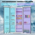 thumbnail image 4 of KNDKO 25.6 Cu.Ft Stainless Steel Side-by-Side Refrigerators with Freezer & Ice Maker, 4 of 13