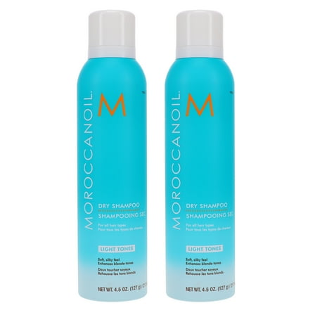 Moroccanoil Dry Shampoo Light Tones 4.5 oz 2 Pack