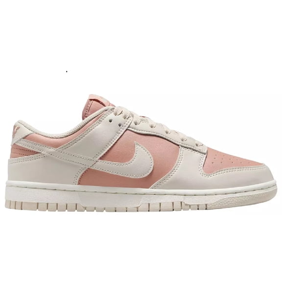 Women's Nike Dunk Low Particle Pink/LT Orewood BRN (IM6572 603) - 7