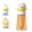 Yellow, variant on Universal Spout Lid Adapter for Water Bottles, Leak Proof Conversion with Soft Silicone Straw for On-the-Go Hydration, Reusable Top Fits Standard Plastic Soda & Juice Bottles for Kids and Adults