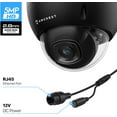 thumbnail image 5 of Amcrest 5MP POE Camera, Outdoor Vandal Dome Security POE IP Camera, 5-Megapixel, 98ft NightVision, 2.8mm Lens, IP67, IK10 Resistance, MicroSD 256GB (Sold Separately), Cloud, NVR (IP5M-D1188EB-28MM), 5 of 6
