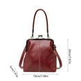 thumbnail image 3 of cpengpj Shoulder Crossbody Bag, Spring Nostalgic Design Handbag, Soft Leather Texture Women Bag, Women Vintage Small Retro Handbags, 3 of 6
