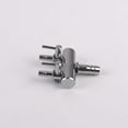 thumbnail image 4 of SHISUYAN Stainless Steel Air Control Valve for Aquarium with Inline Lever 8 to 4MM Silver, 4 of 8