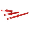 thumbnail image 2 of Règle de Menuiserie en Alliage d'Aluminium, Règle de Laque en T, T-Track Rouge, 2 of 6
