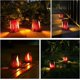 thumbnail image 5 of Luces solares para exteriores, tocones en llamas, linternas de llama parpadeante, iluminación decorativa de paisaje con energía solar para jardín, patio, camino, terraza, patio (paquete de 2), 5 of 5