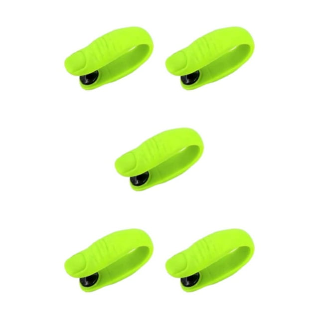 Maytalsory 2pack/lot Relaxation And Acupressure Clips Easy To And Portable green 5Set