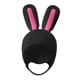 thumbnail image 3 of Gorro de natación con capucha de buceo, mantiene el calor, impermeable, ajustable negro rosa, 3 of 9