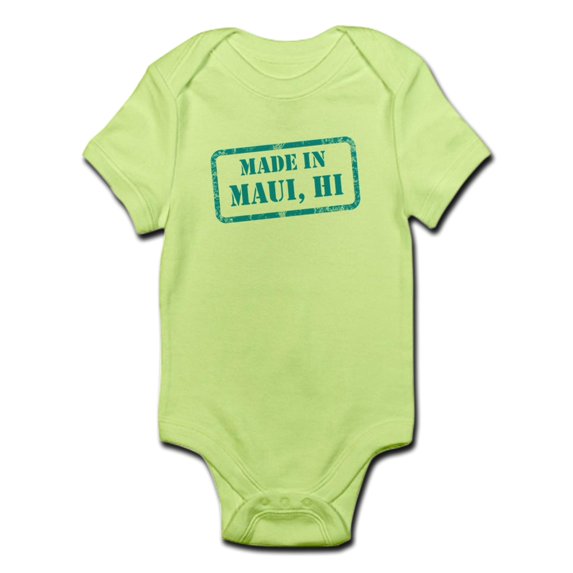 CafePress - MADE IN MAUI Infant Bodysuit - Baby Light Bodysuit