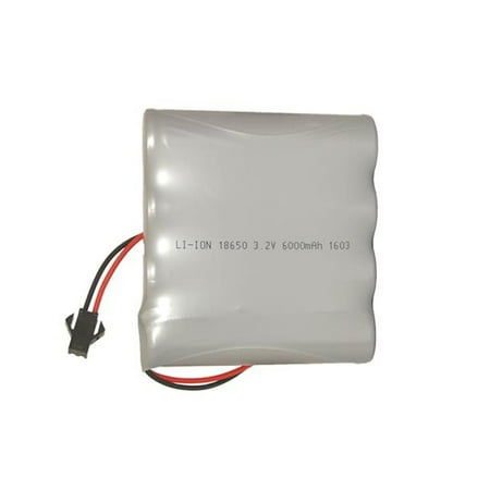 3.2V 6000 mAh LiFeP04 FLAT Battery Pack for Gama Sonic Solar Lights