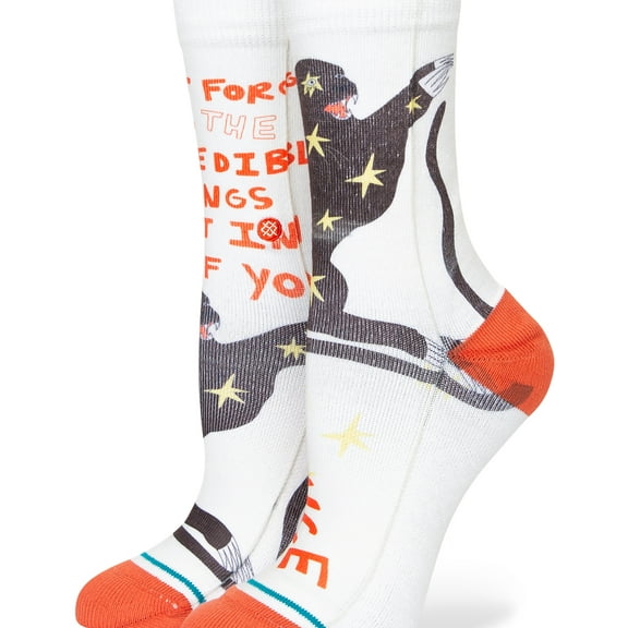 Incredible Things Crew Socks [Off White]