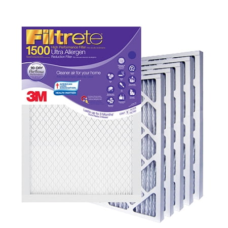 Filtrete 2023DC-6 Ultra Allergen Reduction Air Filter, 24 in L x 14 in W x 1 in T