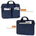 thumbnail image 3 of Funda de transporte para portátil KINGSLONG Slim Blue de 17,3 pulgadas, 3 of 6