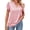 Pink, variant on Women Oversized T Shirts Short Sleeve Summer Casual Loose Top Basic Tee with Pocket