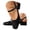 Black, variant on Dakaela Mary Jane Heels for Women Low Block Heel Closed Square Toe Pump Shoes Bowknot Slingback Work Office Dress Shoes (8,Wine)