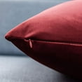 thumbnail image 6 of Decorative Lumbar Velvet Throw Pillow Covers ,Pack of 2 Luxury Soft Solid Cushion Cases for Sofa Couch, 6 of 6