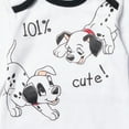 thumbnail image 4 of Disney 101 Dalmatians Patch Lucky 2 Pack Long Sleeve Swaddle Sleeper Gowns Newborn, 4 of 5