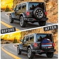thumbnail image 3 of Spare Tire Cover for RV, Trailer, SUV, Off-Road Vehicle, Camper, Trucks Waterproof Sun Protection Black, 3 of 10