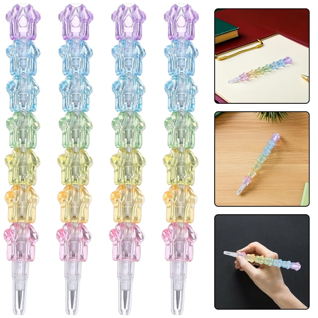 IDEANATEGRATE 20Ud Lápices Apilables Multi Con Punta Reemplazable Para Escritura Y Dibujo En Suministros Escolares