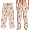 thumbnail image 2 of PISONIC Funny Mens Pajama Pants Lounge Men's Pajama Bottoms Soft Sleep Pants With Pockets Drawstring, 2 of 7