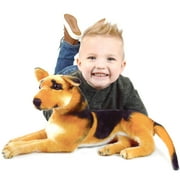 Hero the German Shepherd | 19 Inch Stuffed Animal Plush | By TigerHart Toys
