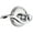 Bright Chrome, variant on Grandeur Bellagio Door Lever with Georgetown Plate