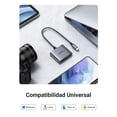 thumbnail image 3 of Lector de Tarjetas USB C 3.0 UGREEN Gris con Hub USB 2.0 para MacBook y Samsung Galaxy, 3 of 7