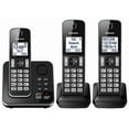 thumbnail image 1 of Téléphone sans fil Panasonic DECT 6.0 avec répondeur – 3 combinés, 1 of 9