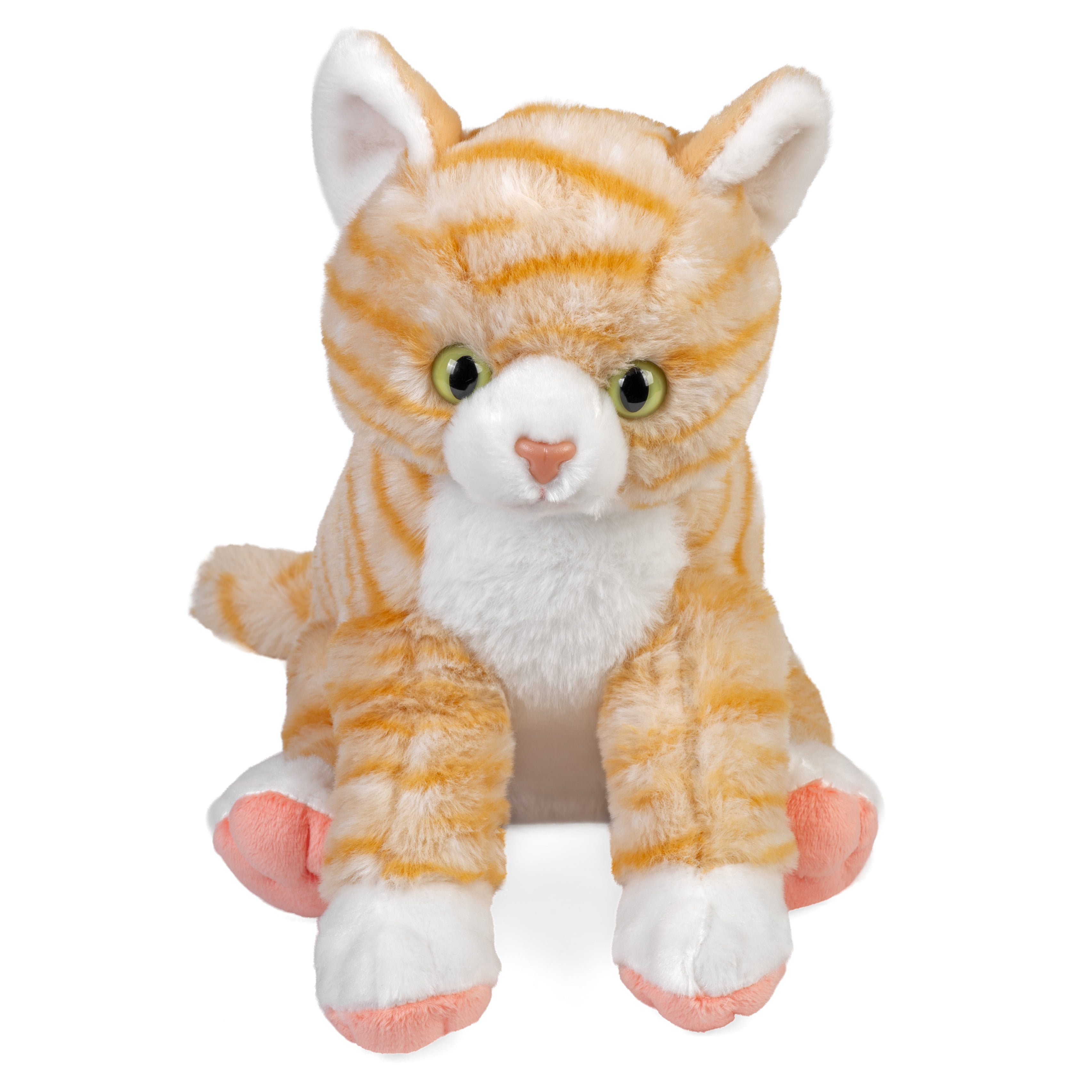 Wild Republic Cuddlekins Orange Tabby Cat, Stuffed Animal, 12 Inches, Plush Toy, Fill is Spun Recycled Water Bottles