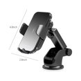 thumbnail image 3 of Puntoco Wireless Car Charger,15W Fast Charging Auto-Clamping Car Phone Holder, A-Ir Vent Windshield Dashboard Car Phone Mount,Long Arm Suction Cup Phone Holder, 3 of 9