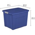 thumbnail image 2 of Sterilite Boîte Snap 83L- Bleu, 2 of 3