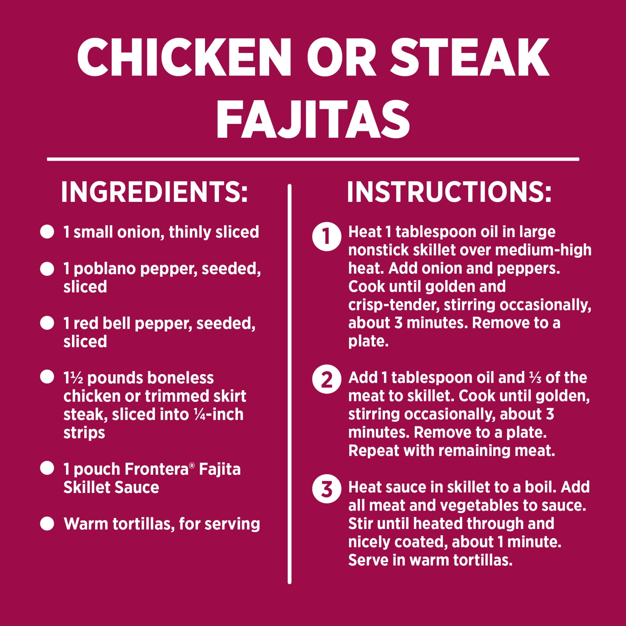 Frontera Medium Classic Fajita Skillet Sauce with Chipotle and Lime, 8 oz
