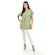 thumbnail image 1 of Blusa ligera de cuello V Roman Fashion / Juvenil, 0058 (Verde pistache) verde claro CH, 1 of 5