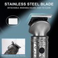 thumbnail image 5 of tondeuse Nez Et Barbe 6 En 1 Tondeuse Barbe Tondeuse Cheveux Professionnelle Pour Homme Avec Lame En T Rasoir Kit De Coupe De Cheveux Chauve 0 Mm, 5 of 5
