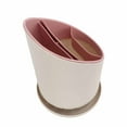 thumbnail image 1 of Smart Storage Utensil Holder, Practical Divided Kitchen Organizer for Fork, Knife, Spoon, Chopstick, Better Drying Rack with 32 Holes,  Material PP ABS, Easy to Clean, for Home, 1 of 7