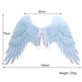 thumbnail image 5 of Aile d'Ange Adulte en Blanc avec Sangles Élastiques, 5 of 5