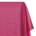 thumbnail image 3 of Lightweight Metallic Lurex Shiny Stretch Polyester Jersey Knit Fabric By The Yard - For Sewing Apparel, Accessories, & Décor - Fuchsia (10 Yards), 3 of 3