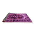 thumbnail image 2 of Ahgly Company Indoor Square Persian Purple Traditional Area Rugs, 8' Square, 2 of 4