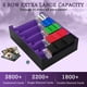 thumbnail image 2 of Caja de almacenamiento de tarjetas coleccionables Stepane 3800, con separadores, 2 of 6